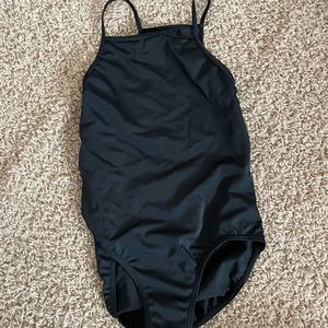 Ballet leotard-black